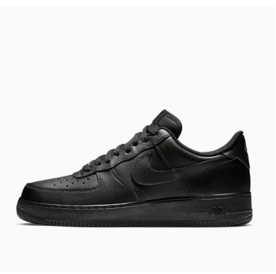 NIKE AIR FORCE 1 - BLACK/WHITE