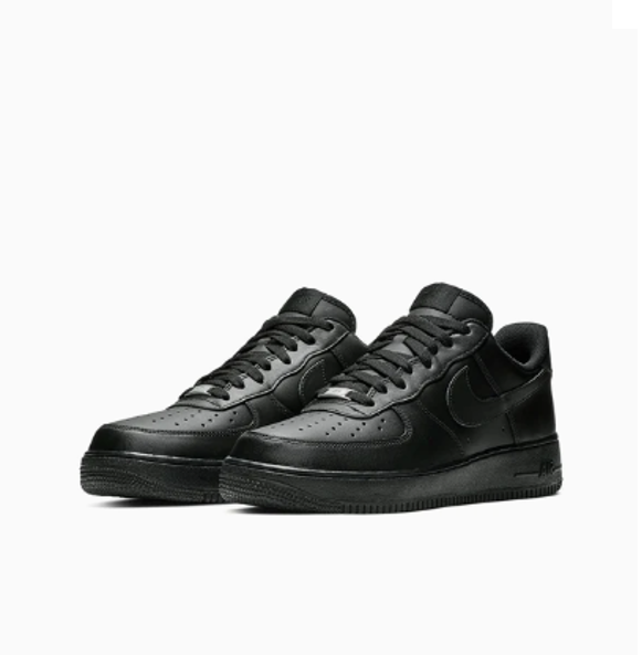 NIKE AIR FORCE 1 - BLACK/WHITE