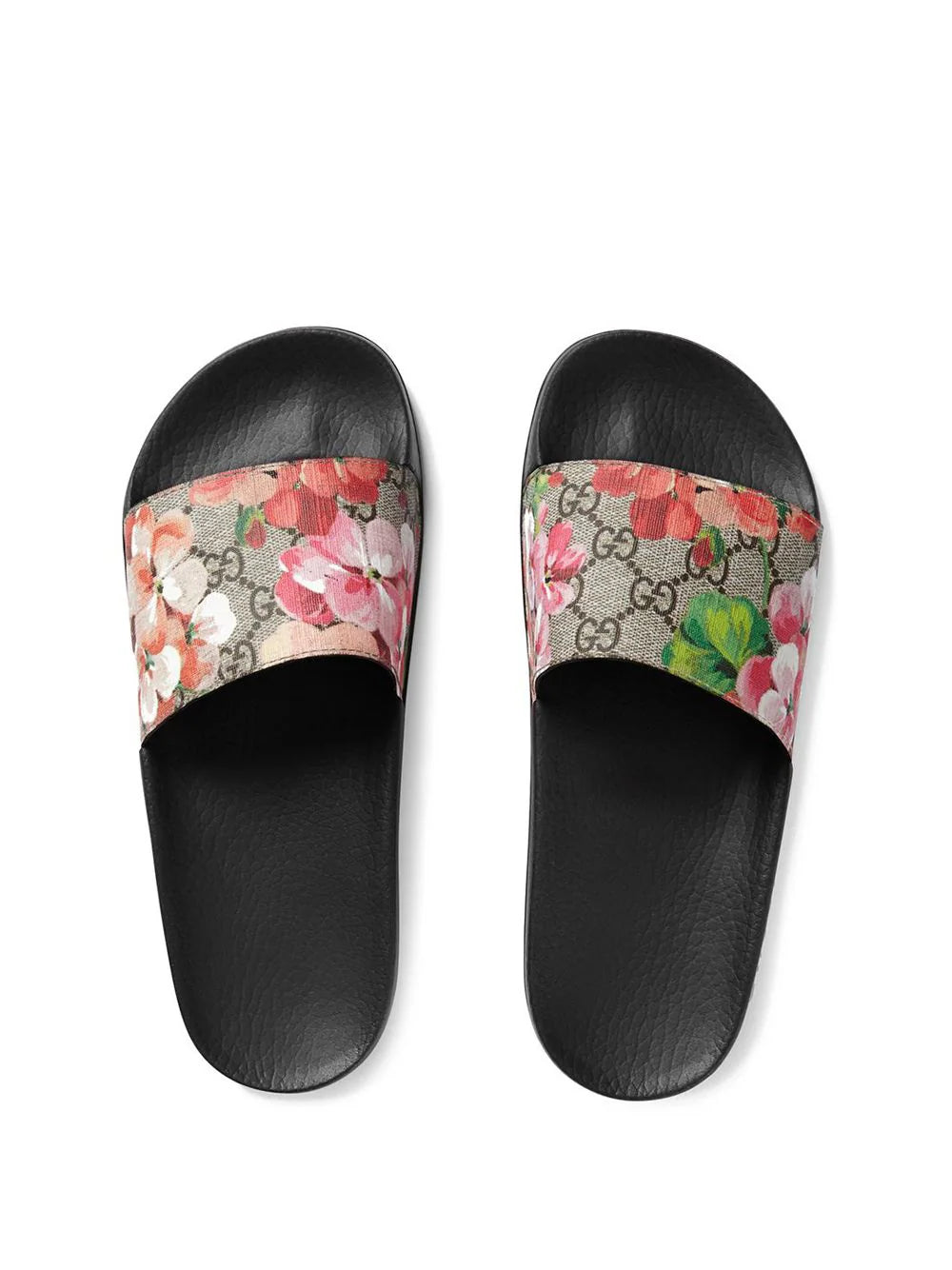 GUCCI BLOOMS SLIDES IN SUPREME FLORAL